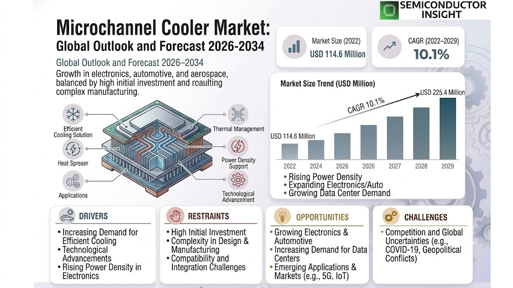 Microchannel Cooler Market 
 Size and Share