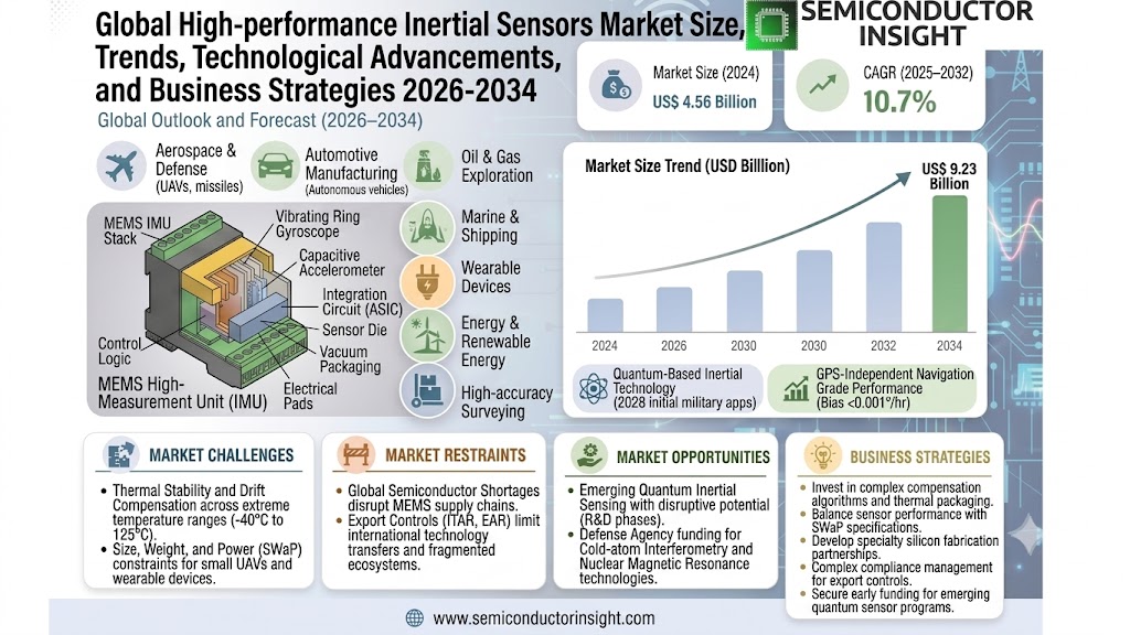 Global High-performance Inertial Sensors Market
 Share and Size