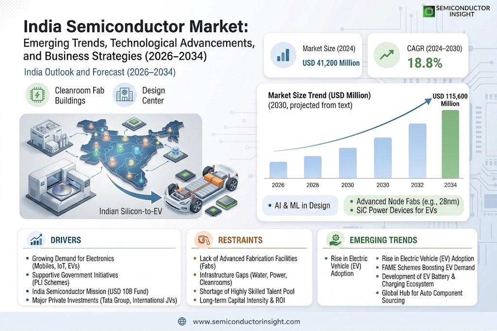 India Semiconductor Market Share and Size