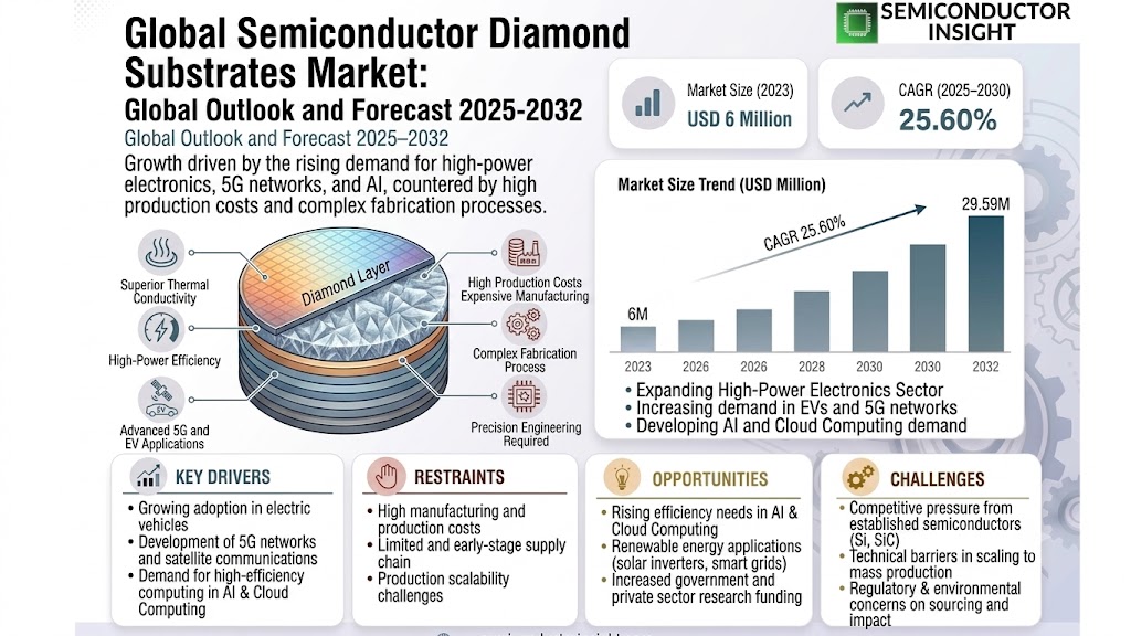 Global Semiconductor Diamond Substrates Market Growth and Trends