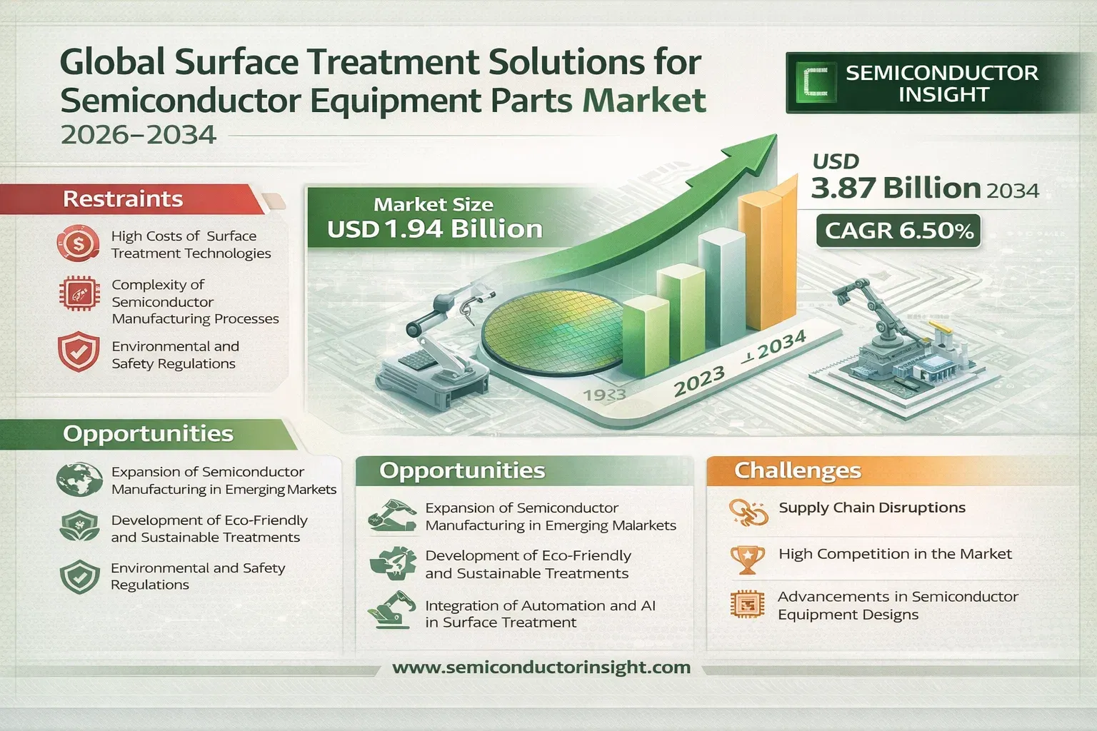 Global Surface Treatment Solutions for Semiconductor Equipment Parts Market Growth 