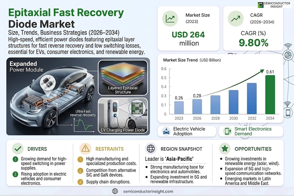 Epitaxial Fast Recovery Diode Market Trends and Growth 
 