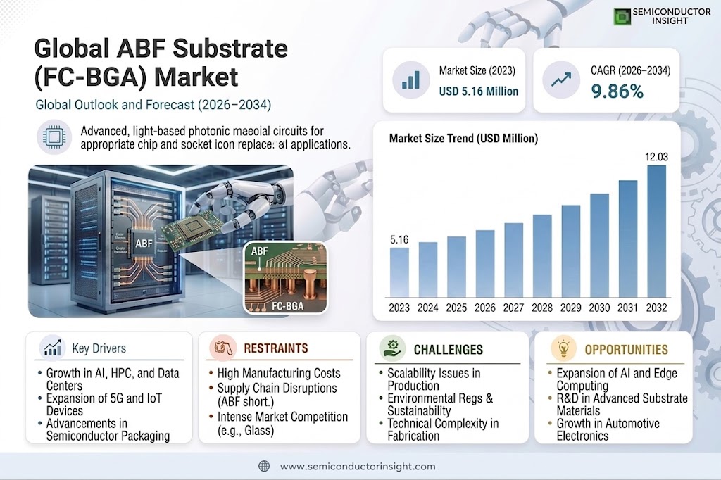 Global ABF Substrate (FC-BGA) Market
 Size and Share