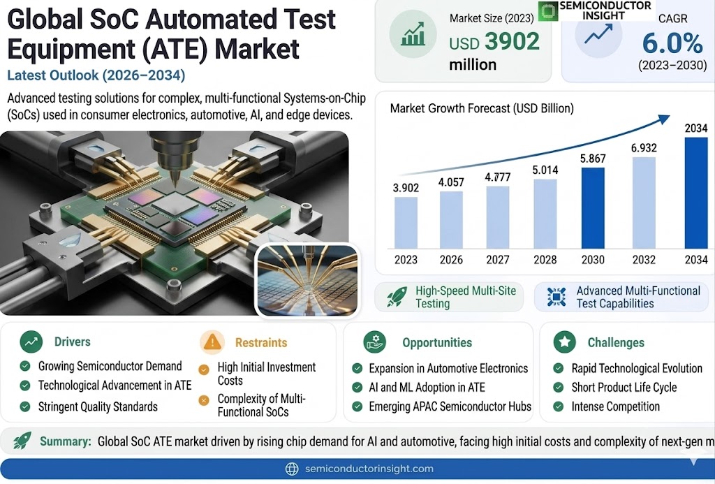 Global SoC Automated Test Equipment (ATE) Market Growth