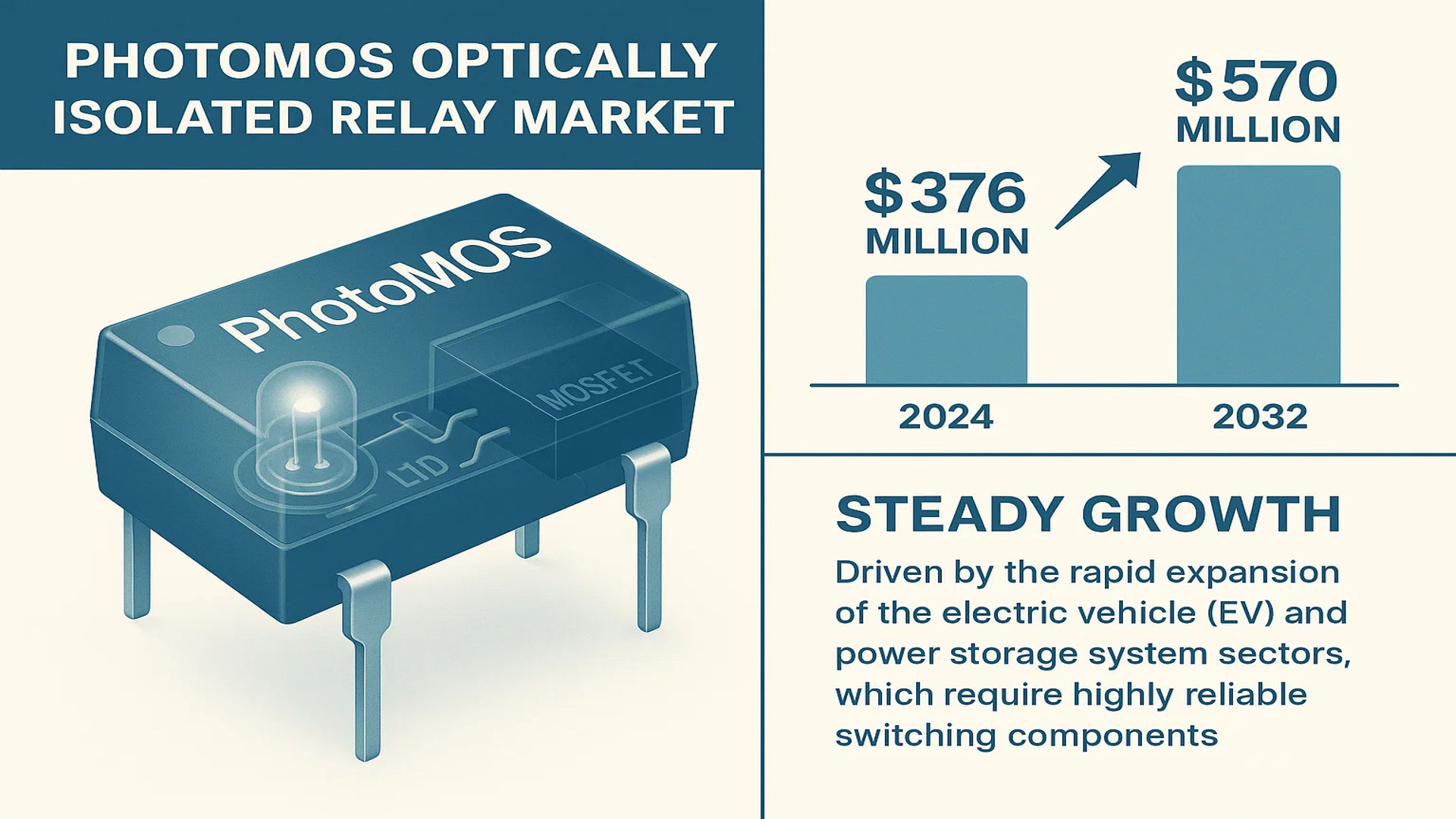 PhotoMOS Optically Isolated Relay Market