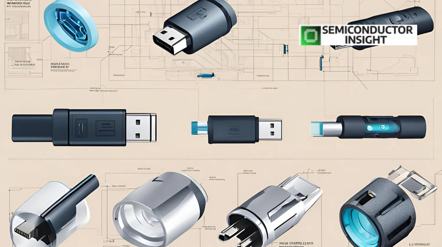 Waterproof Circular USB
