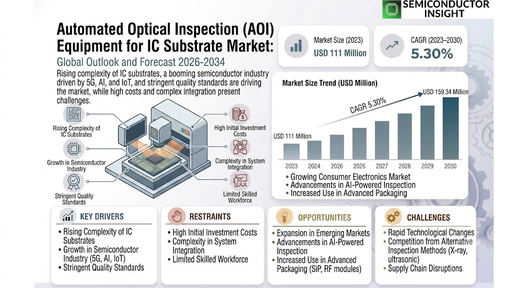 Automated Optical Inspection (AOI) Equipment for IC Substrate Market  Share and Size