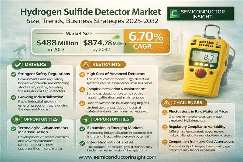 Hydrogen Sulfide Detector Market Growth 