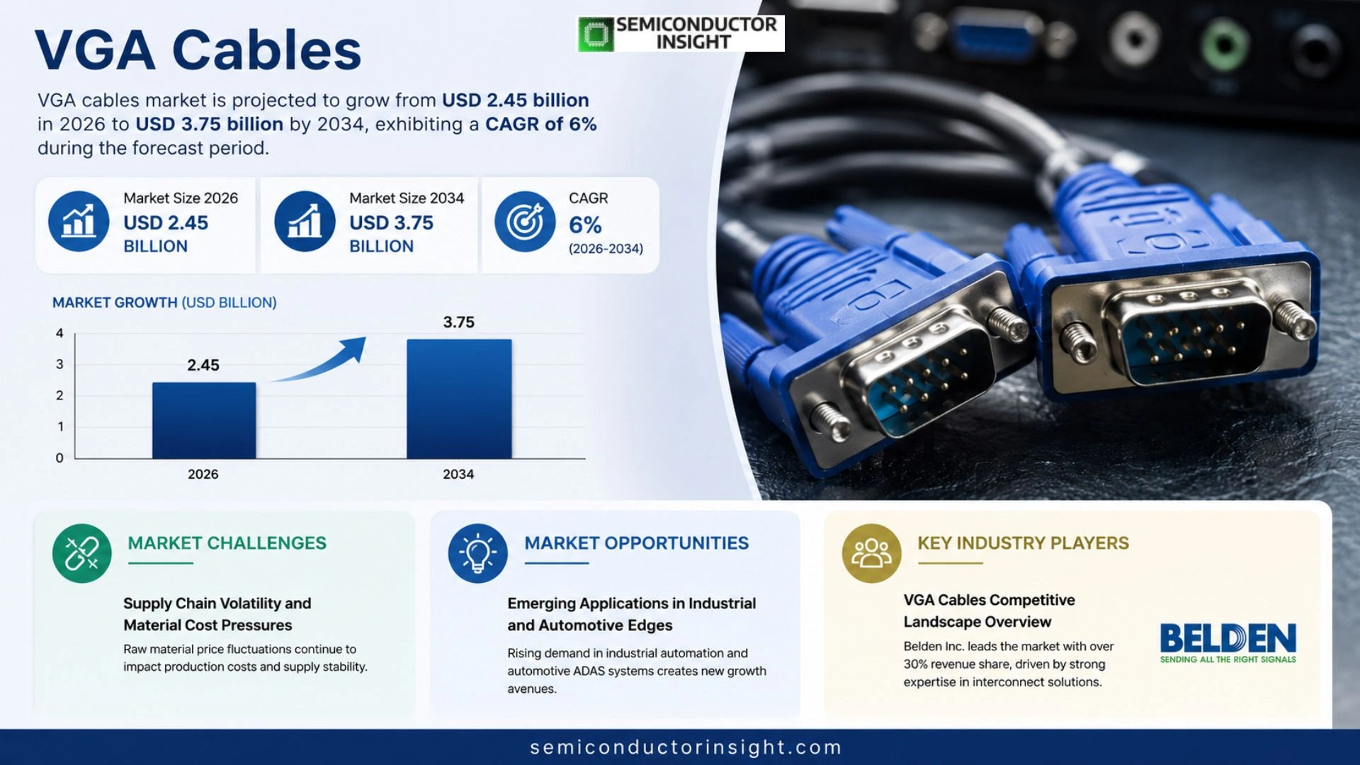 VGA Cables Market Share