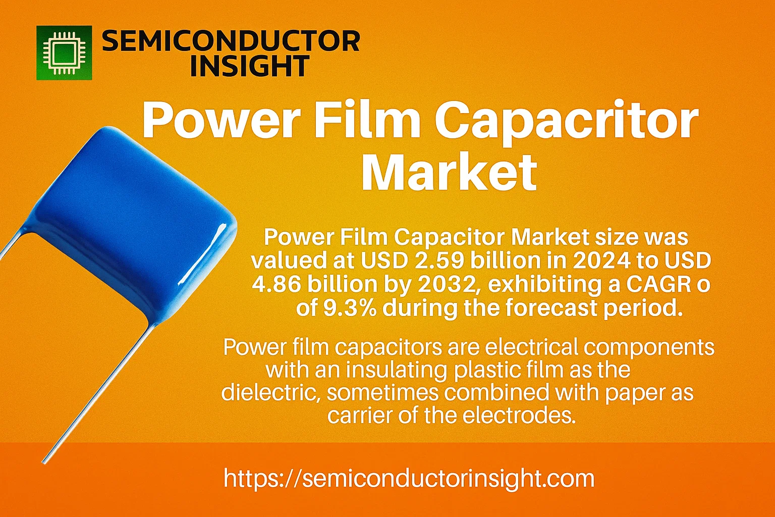Power Film Capacitor Market Share
Power Film Capacitor Market Size
Power Film Capacitor Market Growth