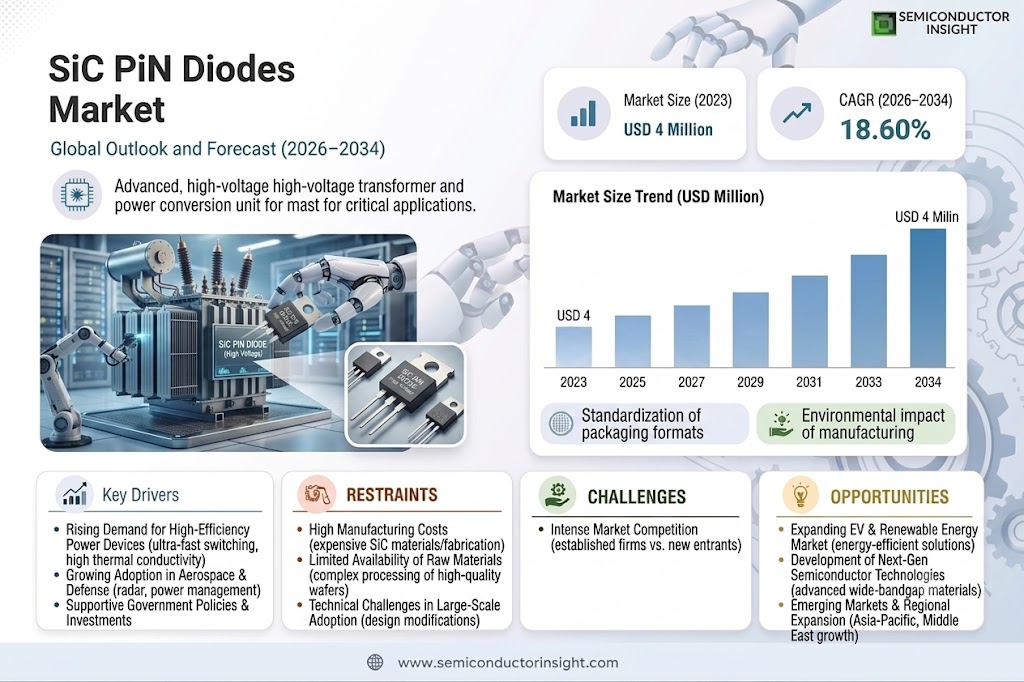 SiC PiN Diodes Market Share and Size