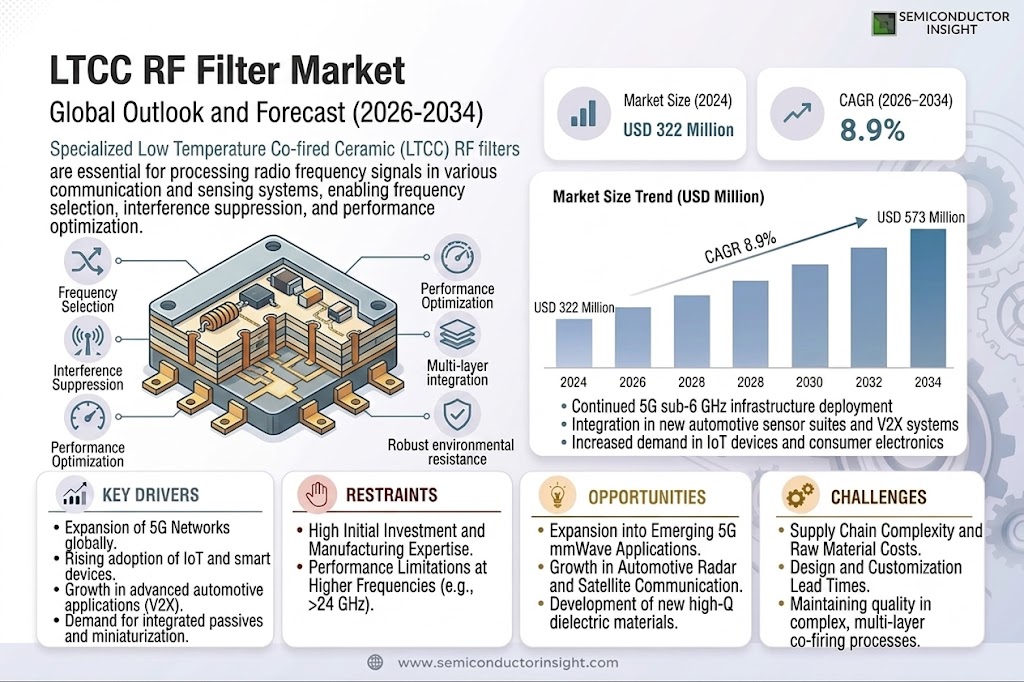 LTCC RF Filter Market  Share and Size