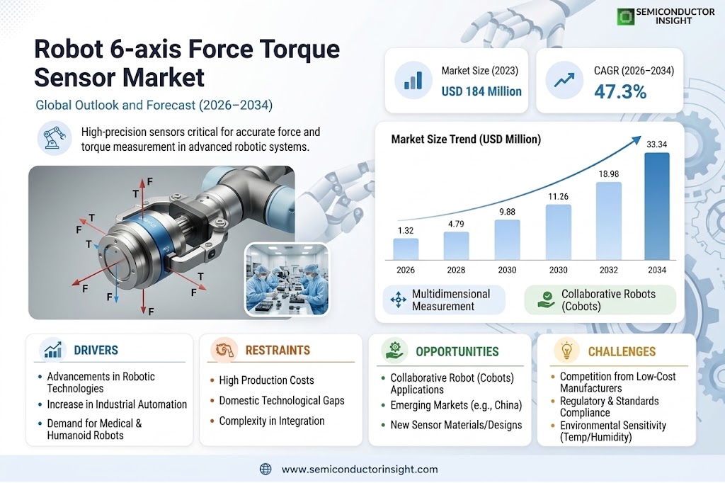 Robot 6-axis Force Torque Sensor Market Trends and Share