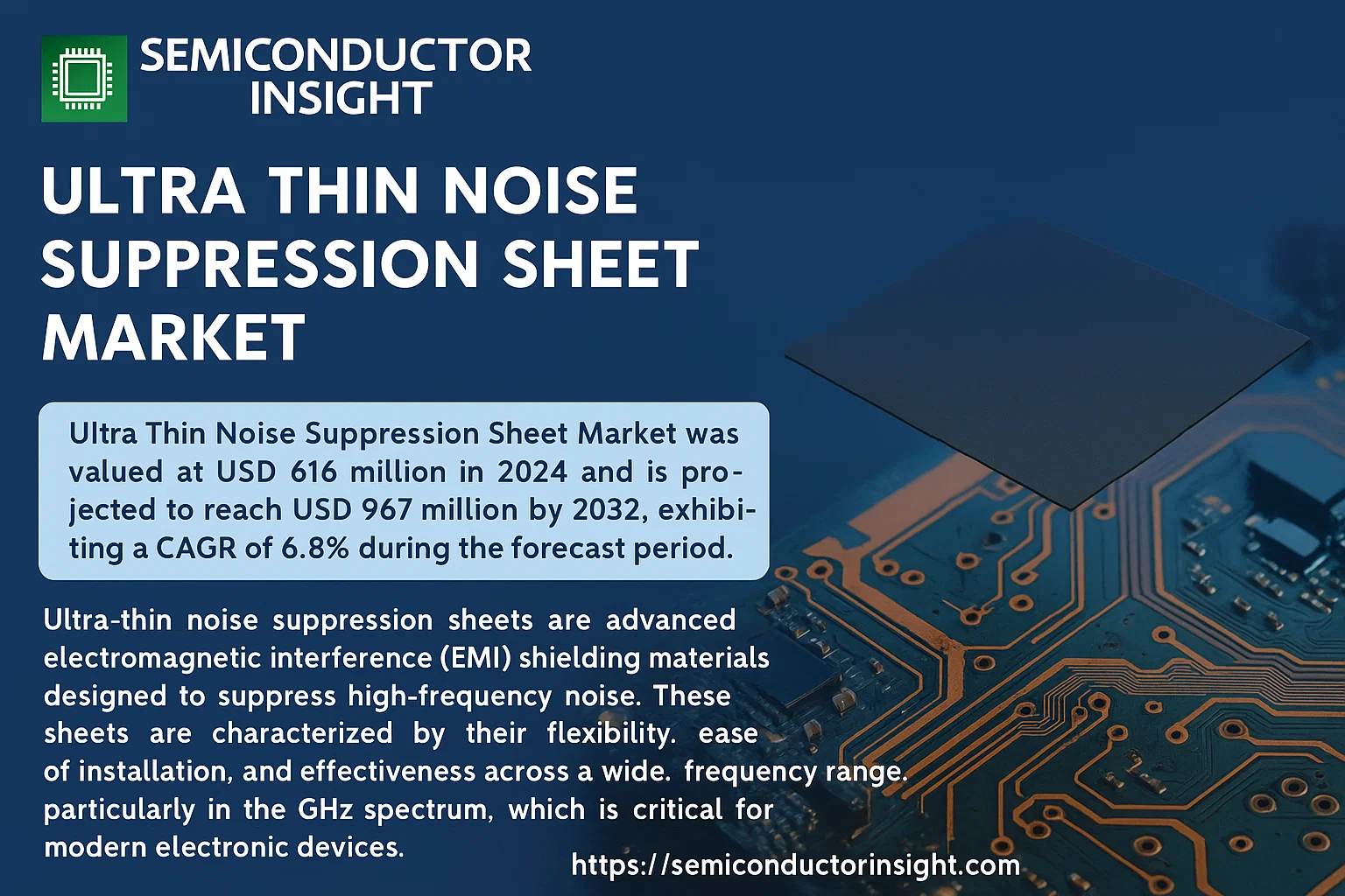 Ultra Thin Noise Suppression Sheet Market