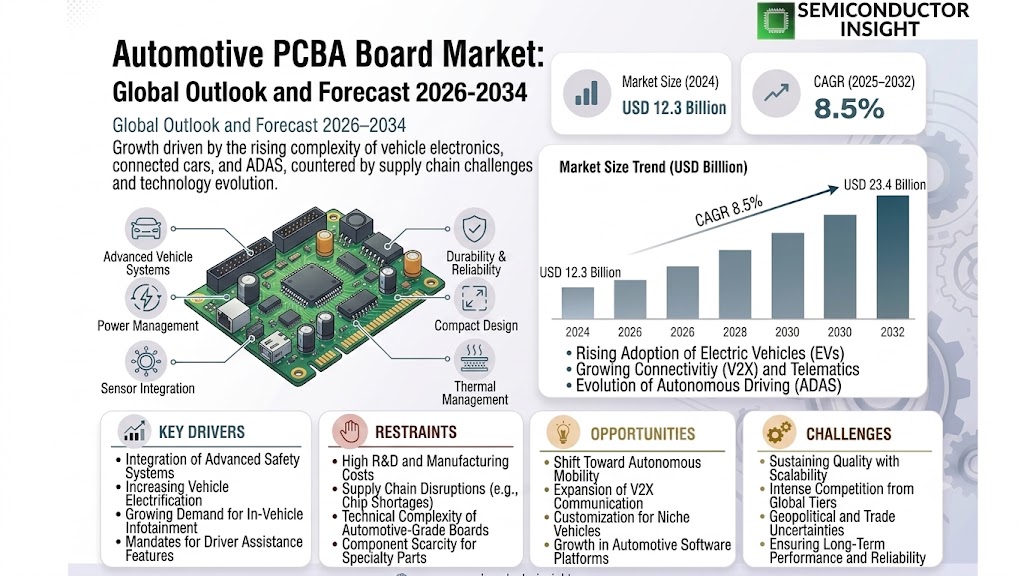 Automotive PCBA Board Market
 Trends