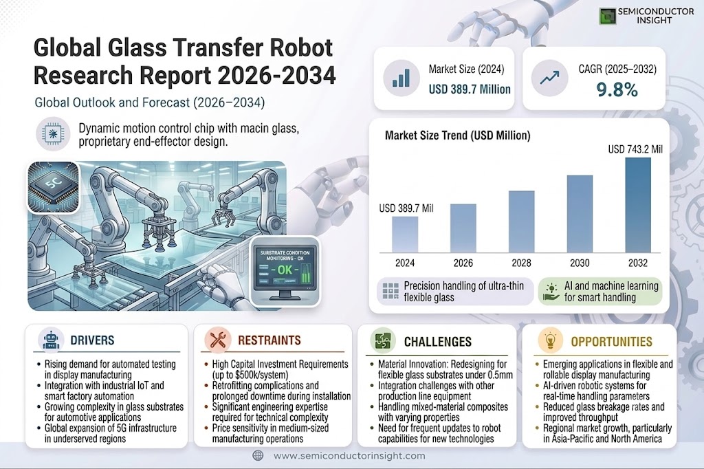 Global Glass Transfer Robot Market Share and Size 