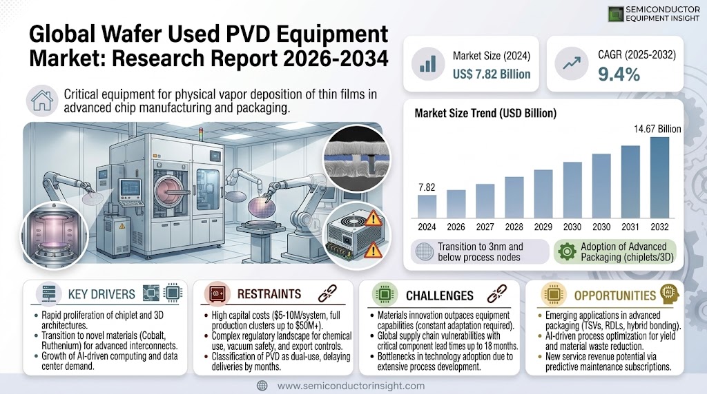 Global Wafer Used PVD Equipment Market Share and Size