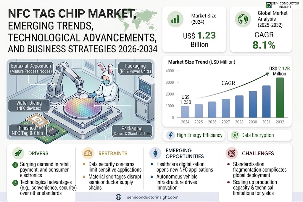 NFC Tag Chip Market
 Growth and Share