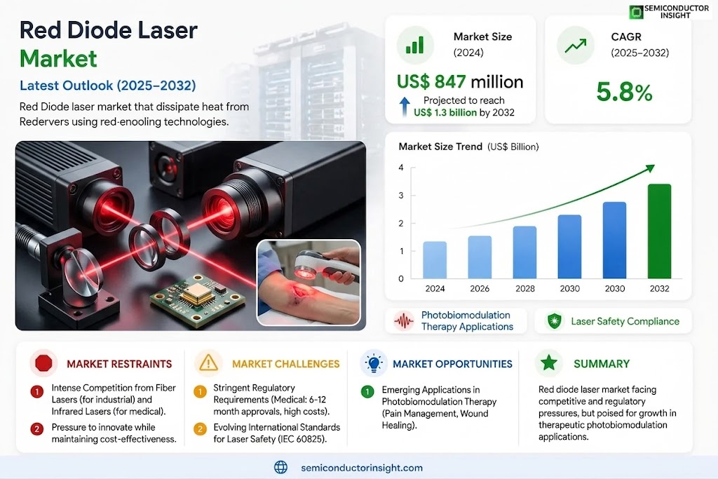 Red Diode Laser Market Share, Size and Trends 