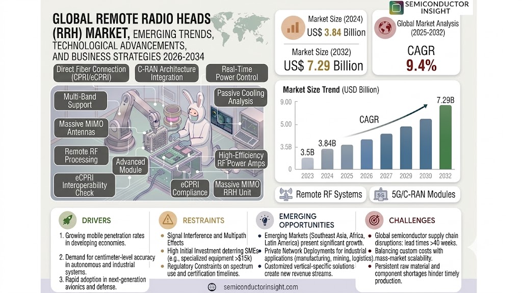 Remote Radio Heads (RRH) Market Trends and Growth