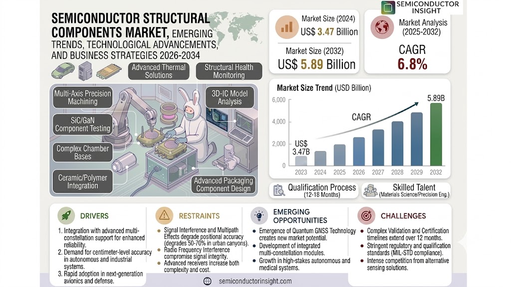 Semiconductor Structural Components Market
 Trends and Growth
