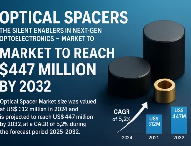 Optical Spacers: The Silent Enablers in Next-Gen Optoelectronics—Market to Reach $447 Million by 2032