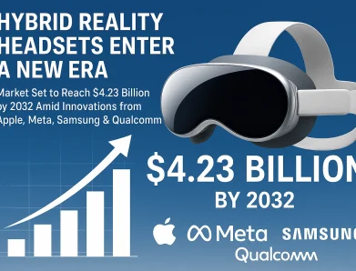 Hybrid Reality Headsets Surge Ahead: Market to Hit $4.23 Billion by 2032 as Tech Titans Race for MR Supremacy