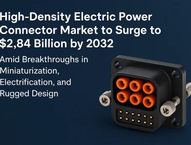 High-Density Electric Power Connector Market to Surge to $2.84 Billion by 2032 Amid Breakthroughs in Miniaturization, Electrification, and Rugged Design
