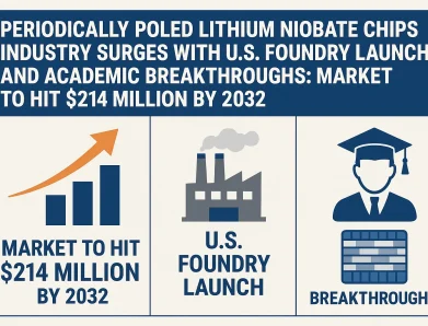 PPLN Chip Industry Surges with U.S. Foundry Launch and Academic Breakthroughs: Market to Hit $214 Million by 2032