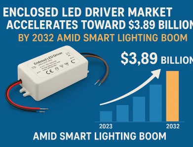 Enclosed LED Driver Market Accelerates Toward $3.89 Billion by 2032 Amid Smart Lighting Boom