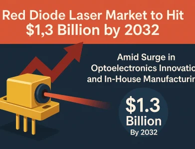 Red Diode Laser Market to Hit $1.3 Billion by 2032 Amid Surge in Optoelectronics Innovation and In-House Manufacturing