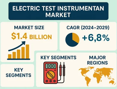 Electric Test Instrument Market to Hit US$ 9.47 Billion by 2032: Smart Benches, 40 GHz VNAs and EV Battery Labs Drive a 7.4% CAGR