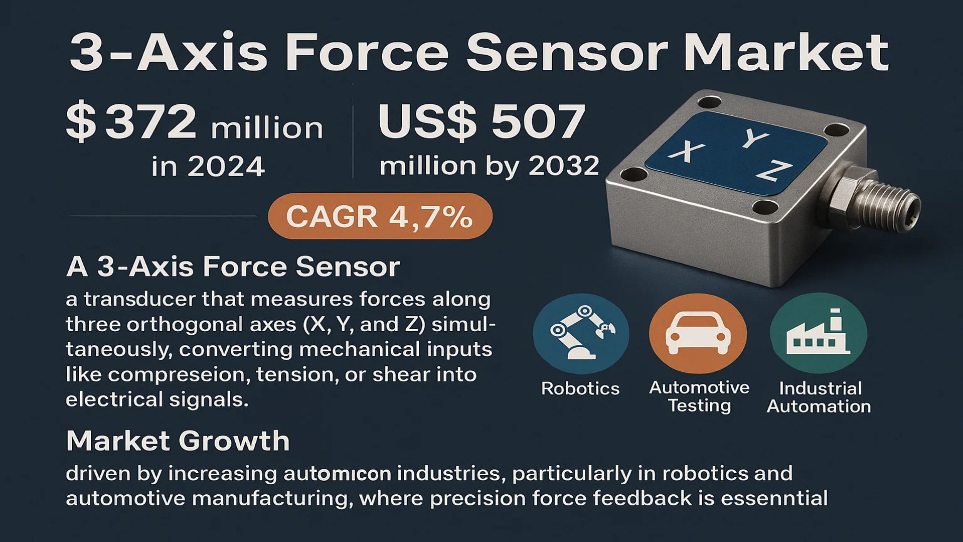 3-Axis Force Sensor Market