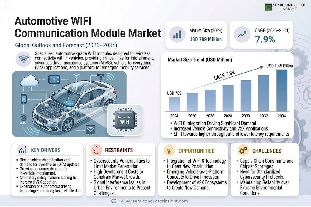 Automotive WIFI Communication Module Market
 Share and Size