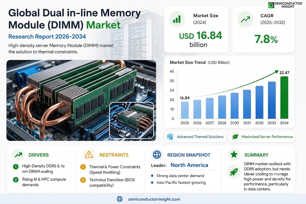 Global Dual in-line Memory Module (DIMM) Market  Growth and Forecast 
 