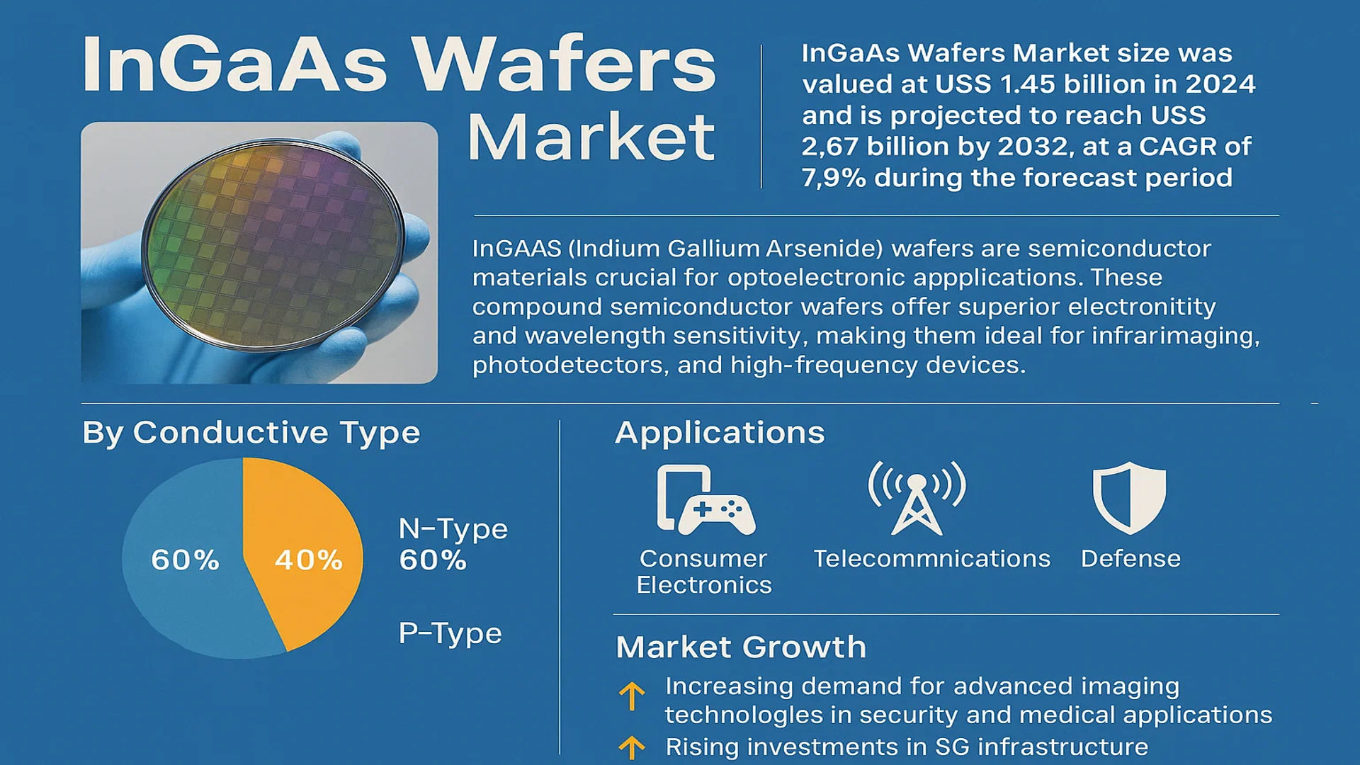 InGaAs Wafers Market
