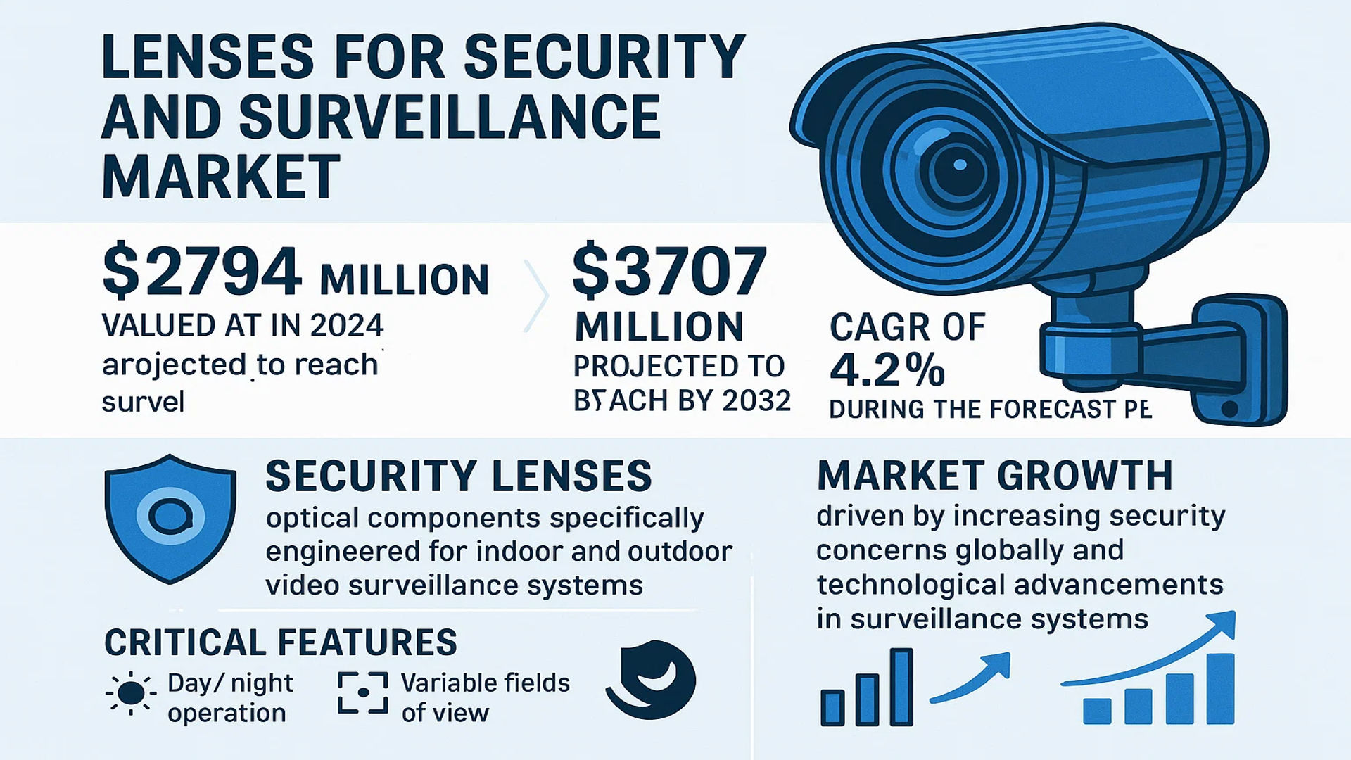Lenses for Security and Surveillance Market