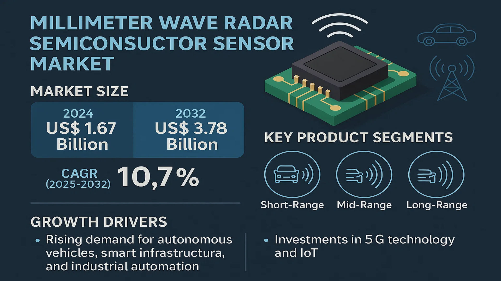 Millimeter Wave Radar Semiconductor Sensor market