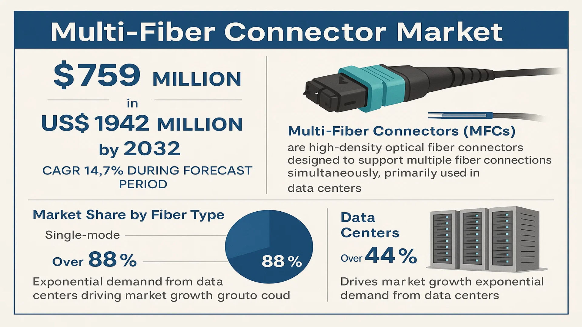 Multi-Fiber Connector Market