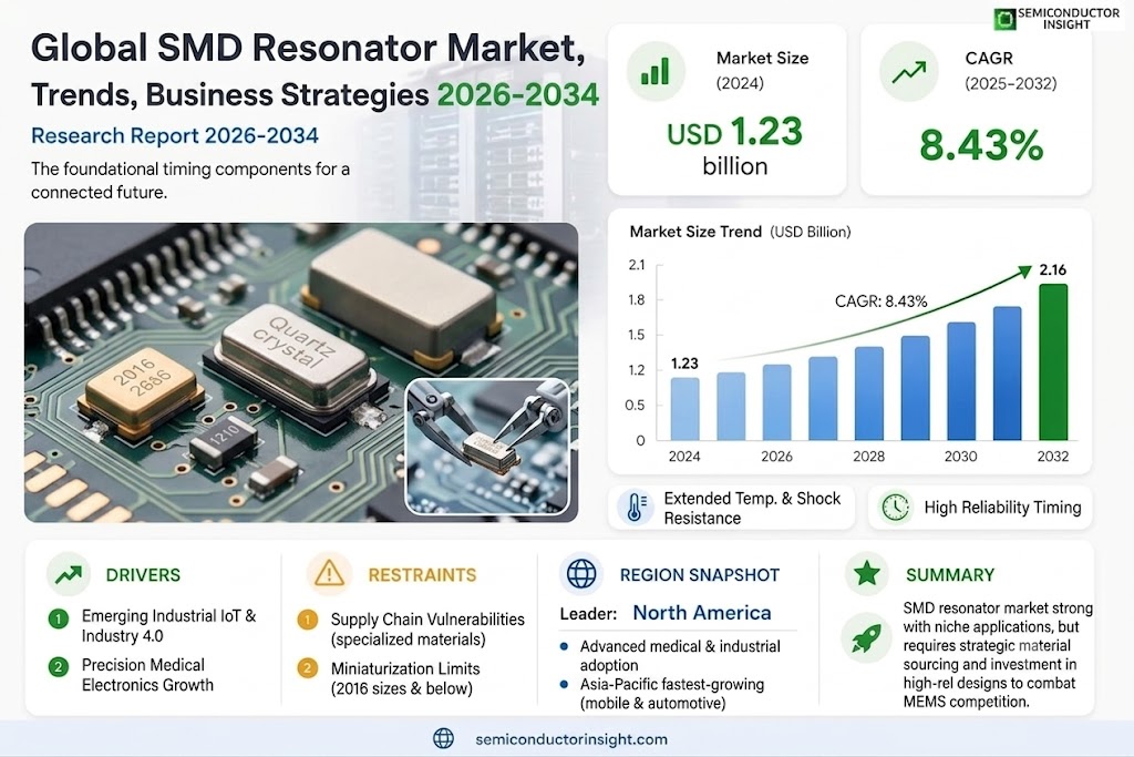  SMD Resonator Market Share, Size and Trends 