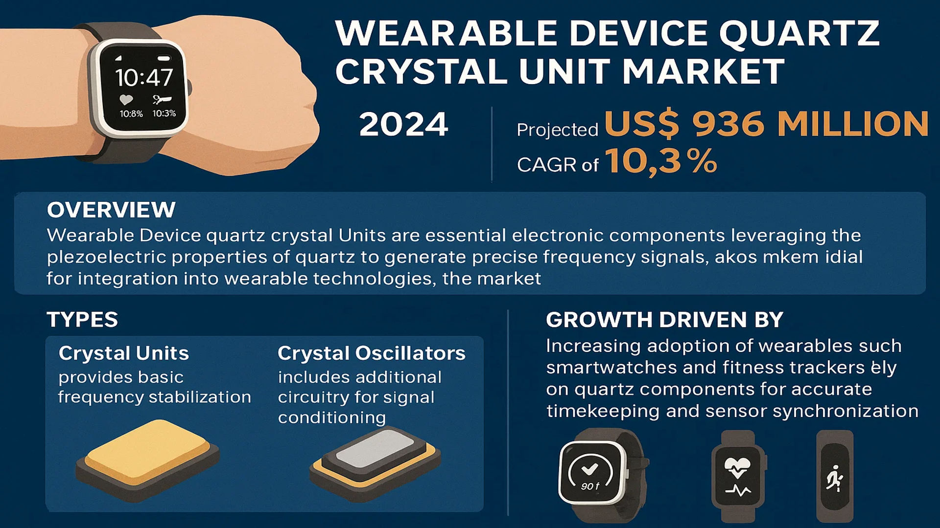 Wearable Device Quartz Crystal Unit Market