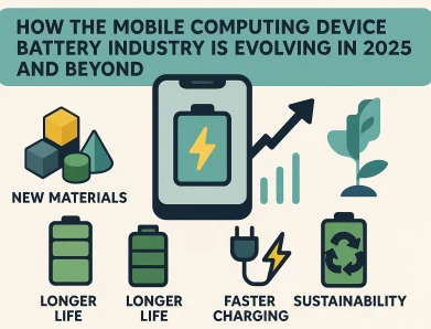 How the Mobile Computing Device Battery Industry Is Evolving in 2025 and Beyond