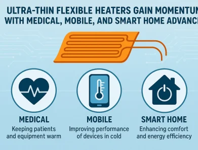 Ultra-Thin Flexible Heaters Gain Momentum with Medical, Mobile, and Smart Home Advances
