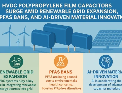 HVDC Polypropylene Film Capacitors Surge Amid Renewable Grid Expansion, PFAS Bans, and AI-Driven Material Innovation