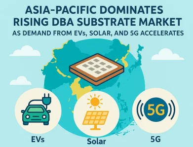 Asia-Pacific Dominates Rising DBA Substrate Market as Demand from EVs, Solar, and 5G Accelerates