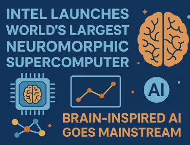Intel Launches World’s Largest Neuromorphic Supercomputer as Brain-Inspired AI Goes Mainstream