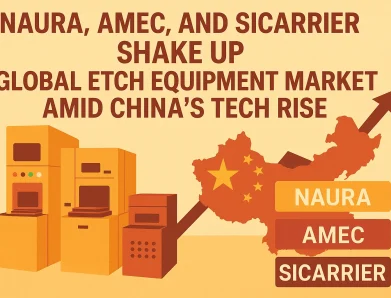 Naura, AMEC, and SiCarrier Shake Up Global Etch Equipment Market Amid China’s Tech Rise