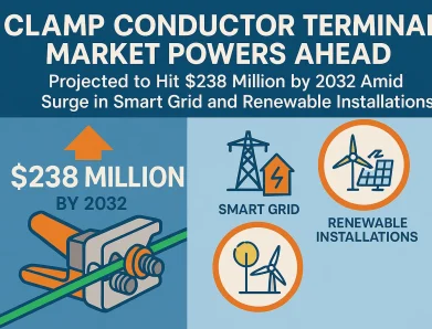 Clamp Conductor Terminal Market Powers Ahead: Projected to Hit $238 Million by 2032 Amid Surge in Smart Grid and Renewable Installations