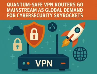 Quantum-Safe VPN Routers Go Mainstream as Global Demand for Cybersecurity Skyrockets