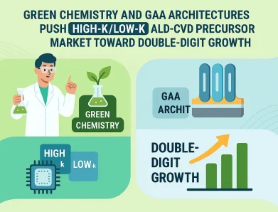 Green Chemistry and GAA Architectures Push High-k/Low-k ALD-CVD Precursor Market Toward Double-Digit Growth